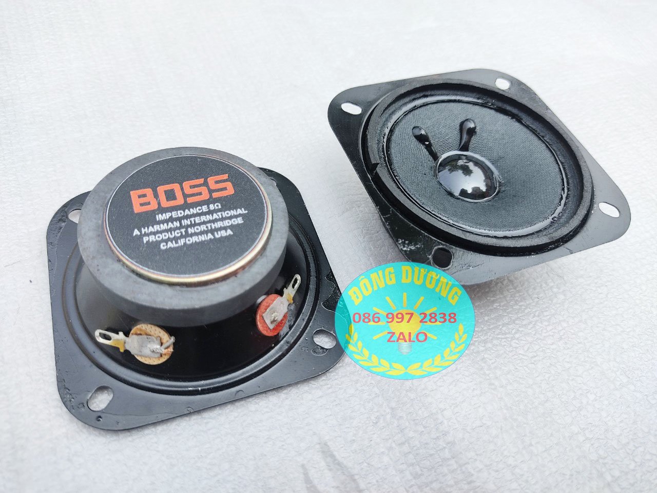 TREBLE BOSS VUÔNG 7CM TỪ ĐƠN 45MM - HÀNG SIÊU RẺ