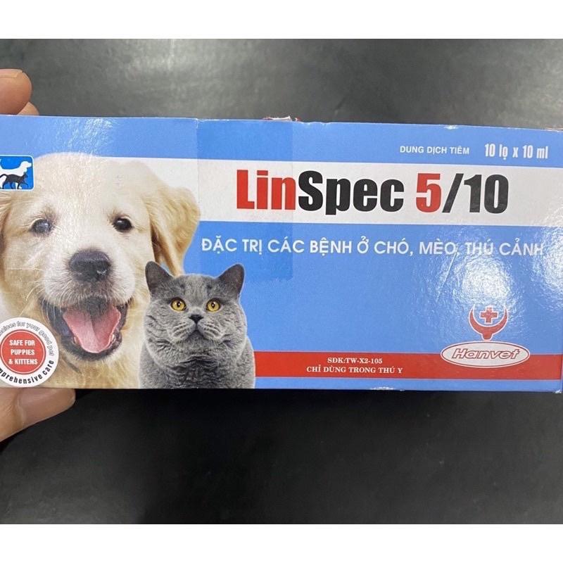 1 lọ Linspec 5/10 đi ngoài cho cho mèo 10ml