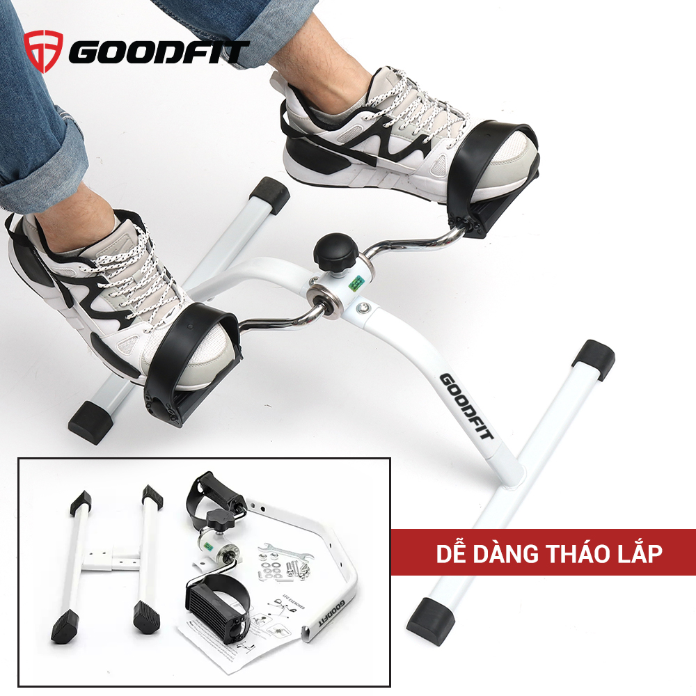 Xe Đạp Tập Thể Dục Mini Tháo Lắp Tại Nhà, Văn Phòng Chính Hãng GoodFit GF003MB