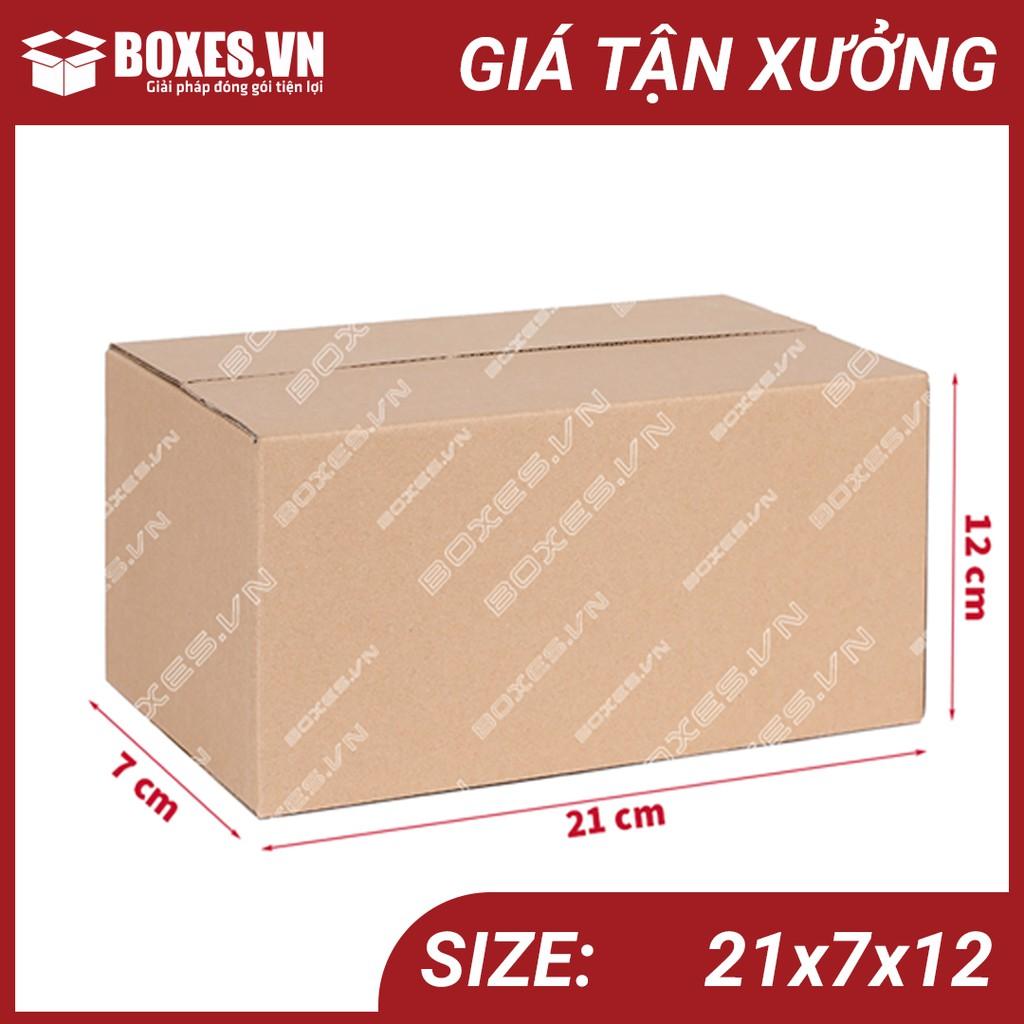 21x7x12 Combo 50 hộp Carton đóng gói hàng giá tại xưởng