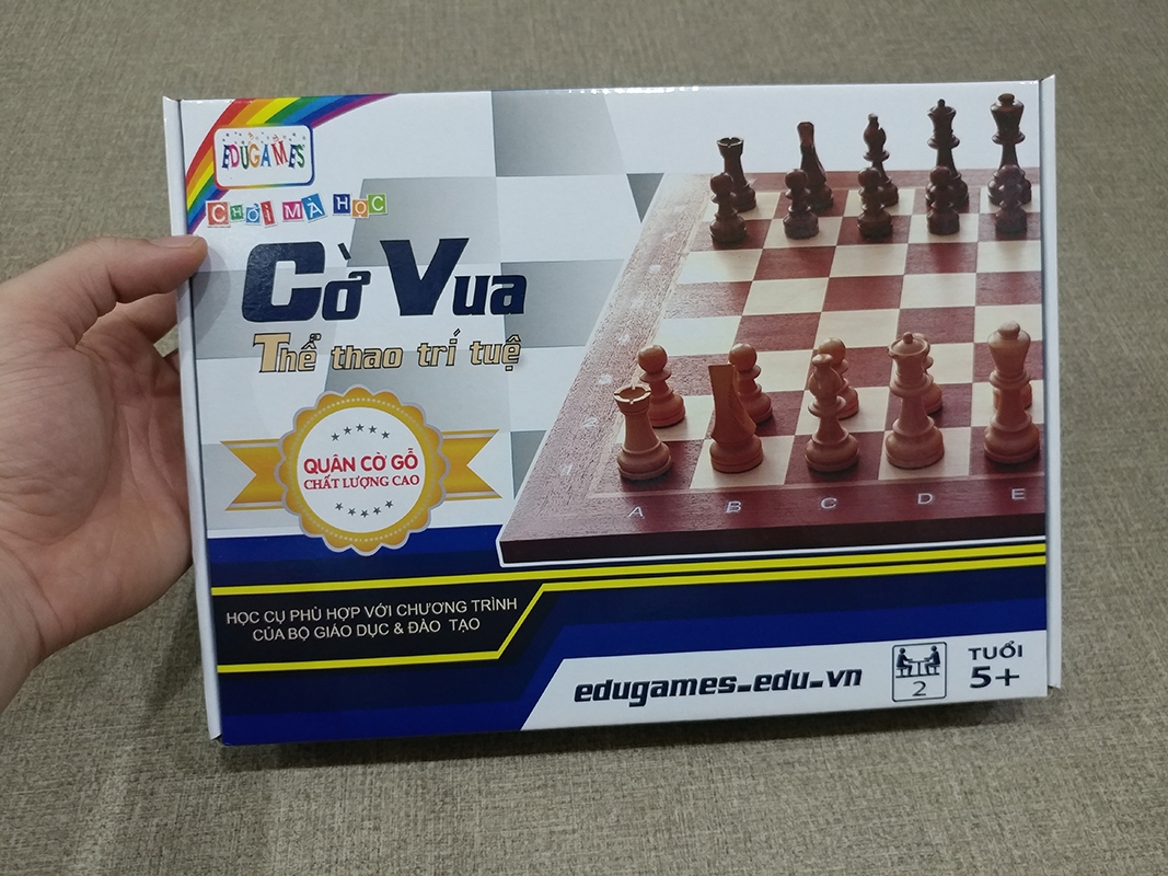 Đồ Chơi Gỗ Cờ Vua EDUGAMES EA664