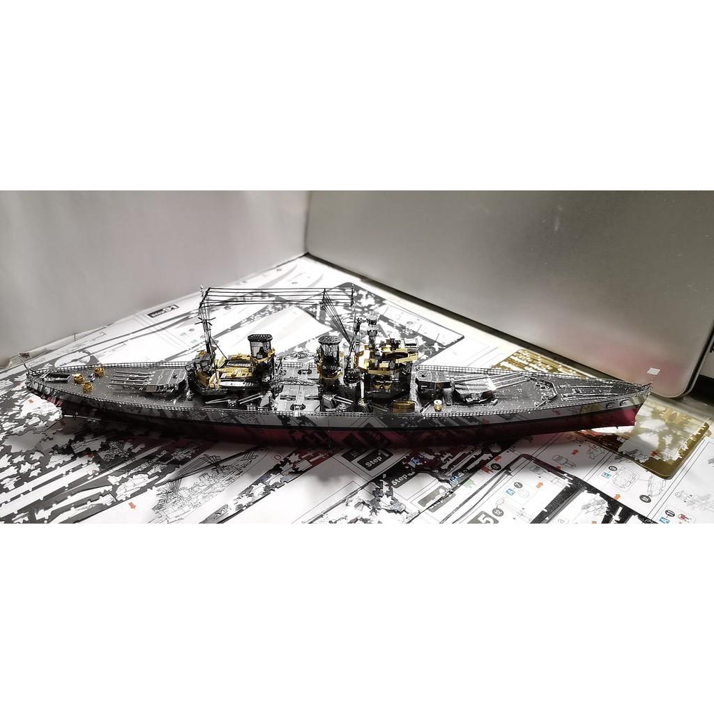 Mô Hình Lắp Ráp 3d Thiết Giáp Hạm HMS Prince of Wales - Anh