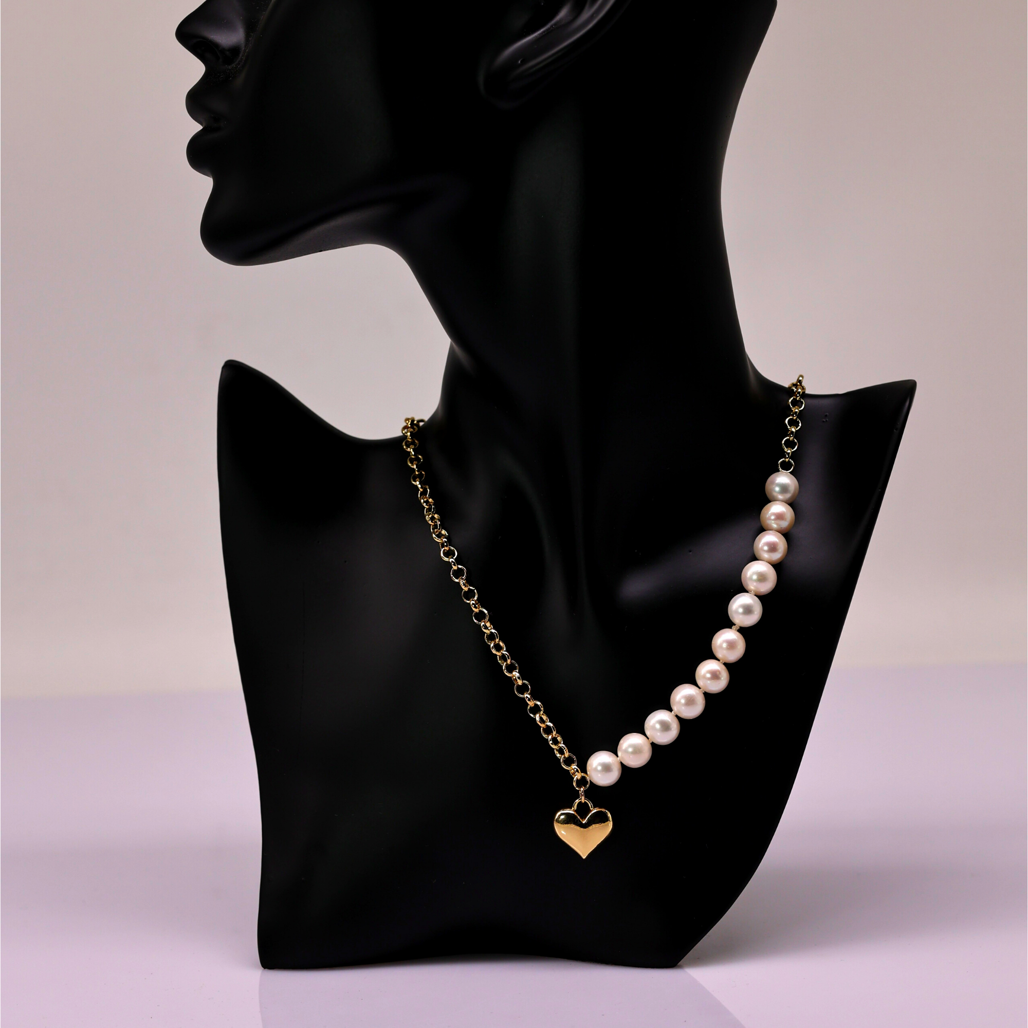 Dây Chuyền Ngọc Trai nuôi nước ngọt Phối Thời Trang Độc đáo NLMX0034 Lilydale Pearl