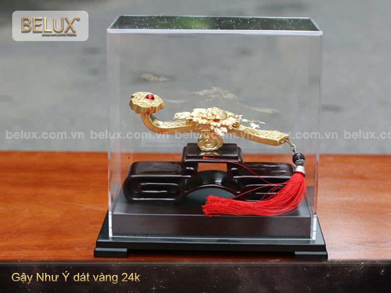 Tượng như ý dát vàng 24k