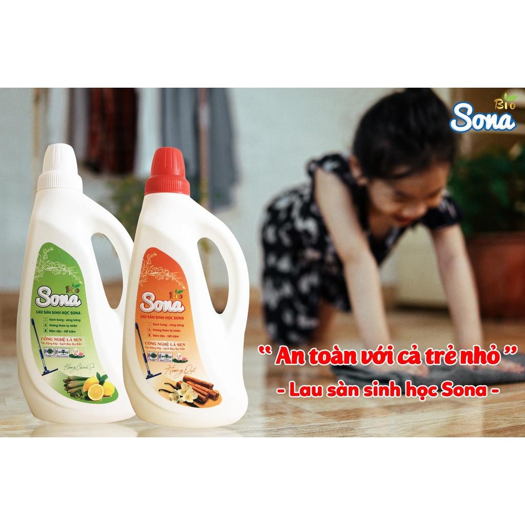 Nước Lau sàn sinh học SONA 1.25L