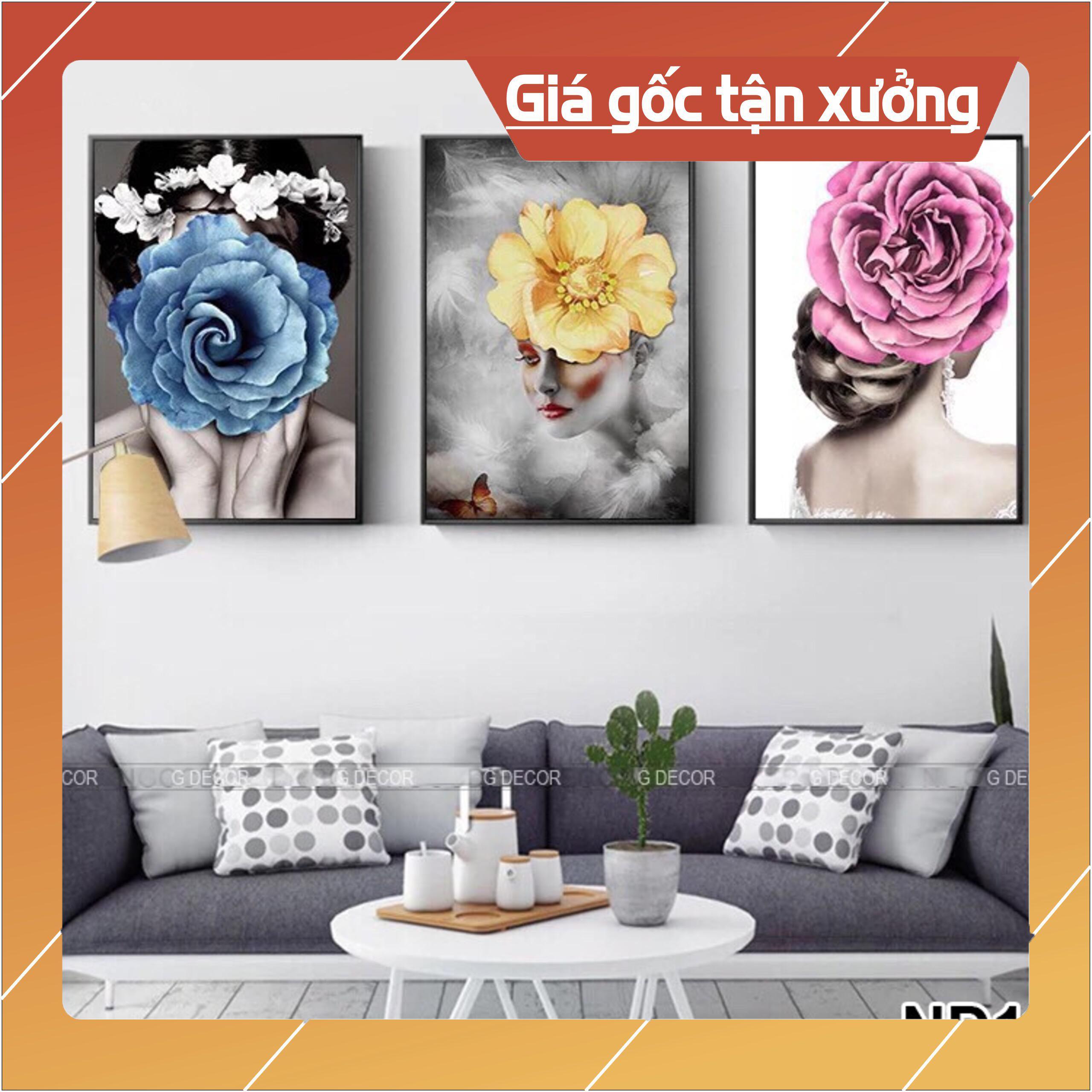 Bộ tranh treo tường phong thủy trang trí nội thất đẹp nhất thị trường ĐL 27 mẫu hot