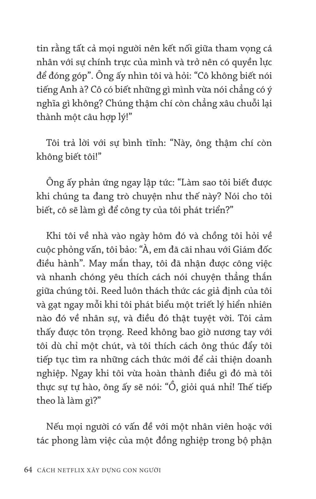 Sách Cách Netflix Xây Dựng Con Người: Sức Mạnh Của Văn Hóa Tự Do Và Trách Nhiệm