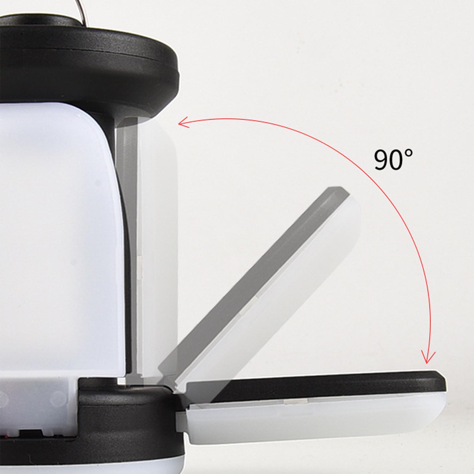 LED Camping Light Outdoor, USB Tent Lantern Rechargeable Foldable, Hanging Work Lights Camp Lamp 3 Modes Waterproof Emergency Light