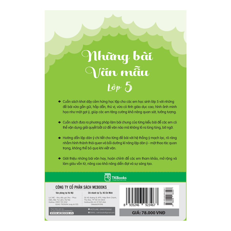 Những Bài Văn Mẫu Lớp 5 Giá Tốt Nhất 5/2023 - Beecost