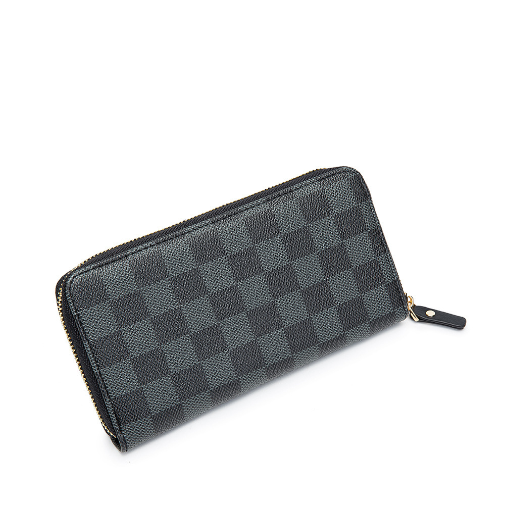 2021 new men's and women's styles long zipper presbyopia wallet large-capacity clutch bag wallet card bag coin purse