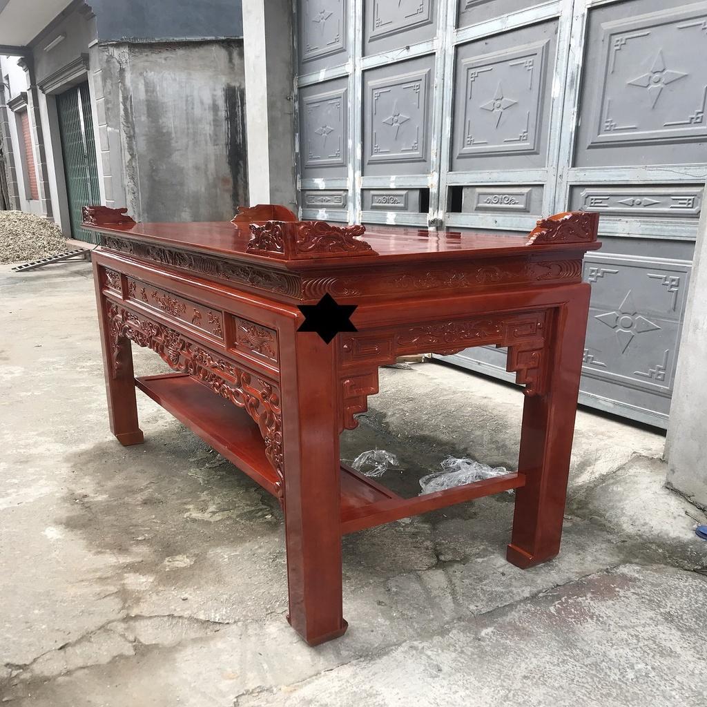 Án Gian Thờ Gỗ Thông Đức Chân 10