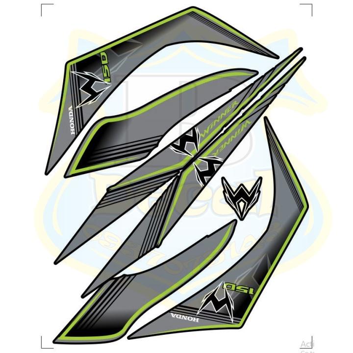 Tem rời dành cho winner logo W đen