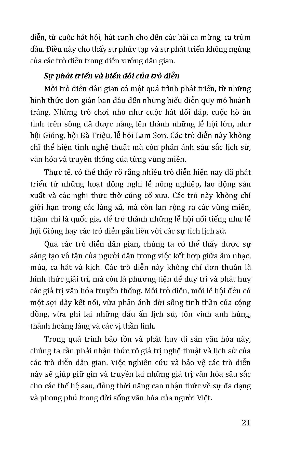 Diễn Xướng Dân Gian (Tủ Sách Văn Hoá Việt Nam)