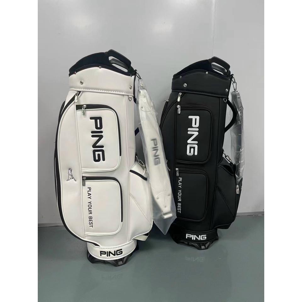 Túi gậy golf túi đựng 14 - 16 gậy da PU chống nước 5 ngăn cao cấp