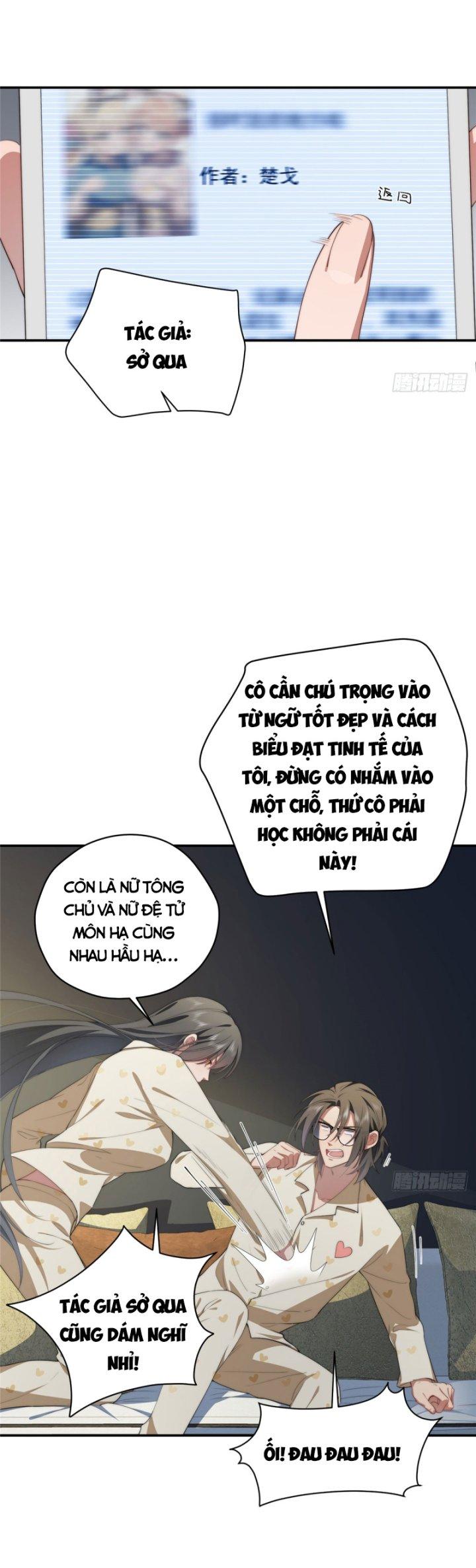 nữ chính chạy từ trong sách ra thì phải làm sao chapter 44 21