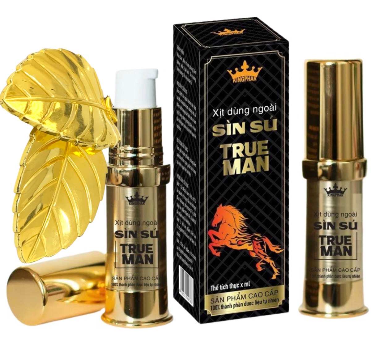 Chai xịt Sìn xu Kingphar, dùng ngoài da, nguyên chất, 5ml tặng 2ml