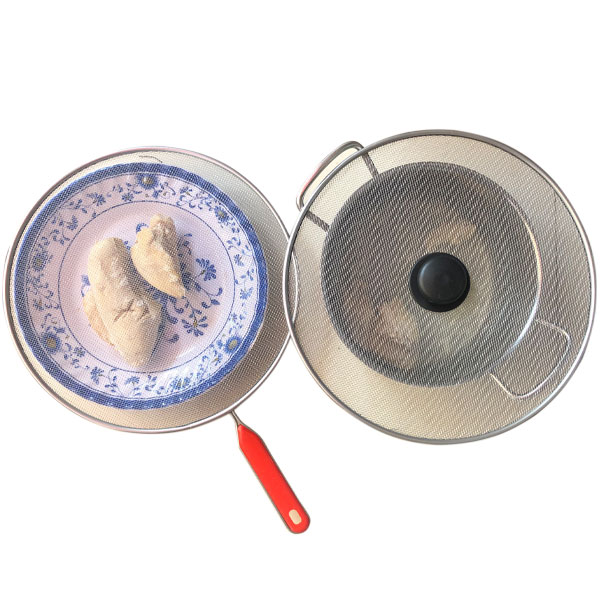 Combo 2 Nắp Đậy Chống Văng Dầu Mỡ Inox Chống Bỏng Đa Năng