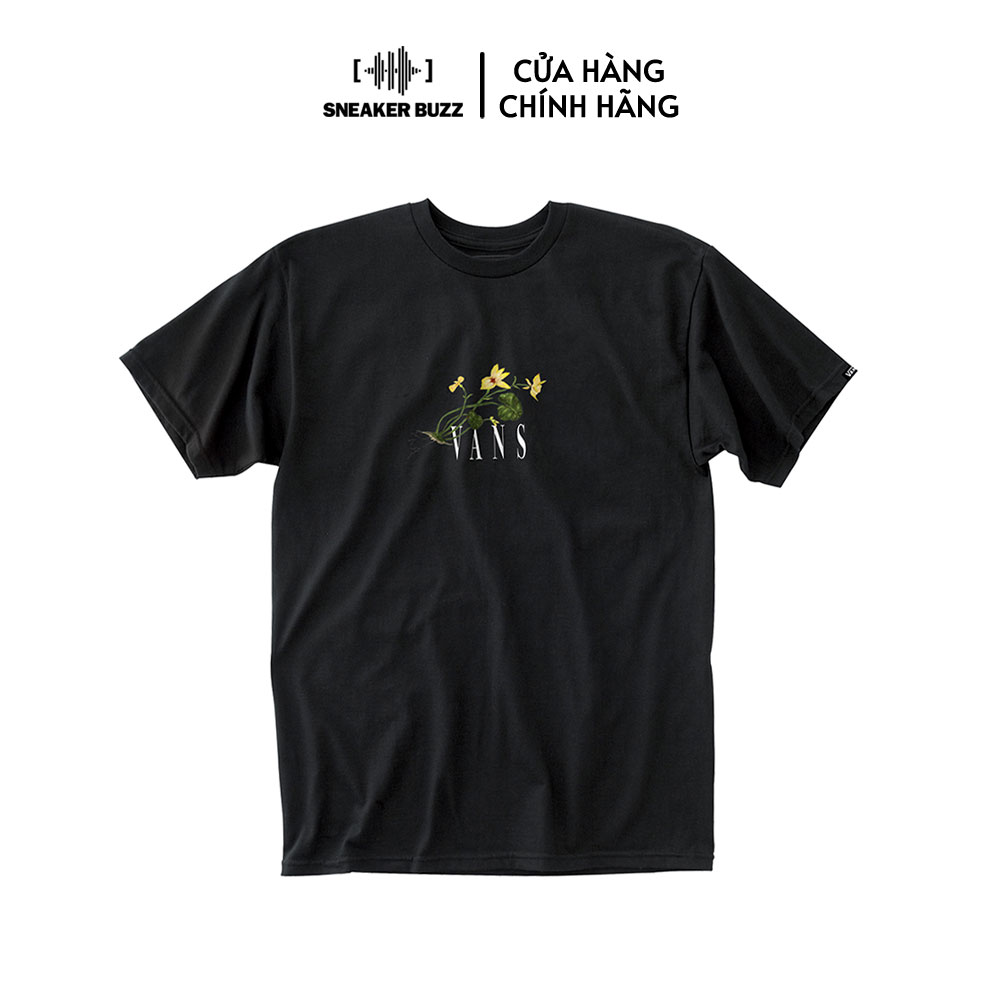 Áo Vans Greener Grounds Ss Tee VN0000K8BLK