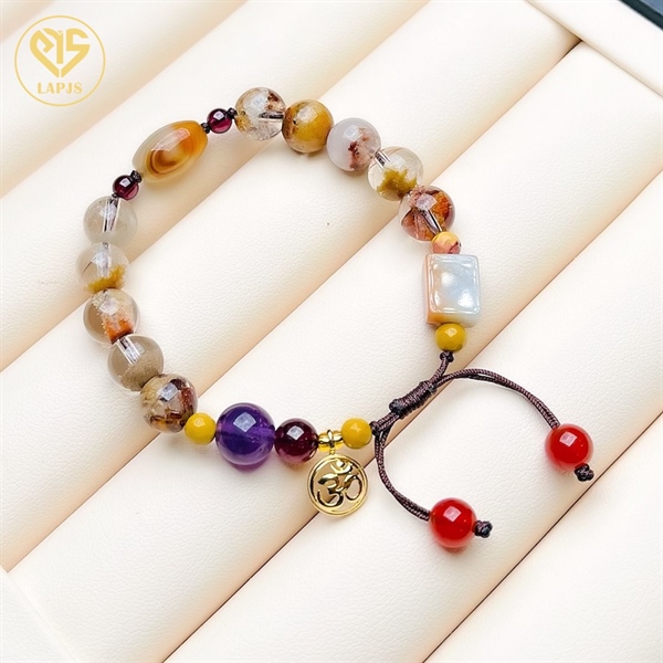 Vòng tay Ưu Linh mix Cẩm thạch HBL-09031 | Trang sức PJS