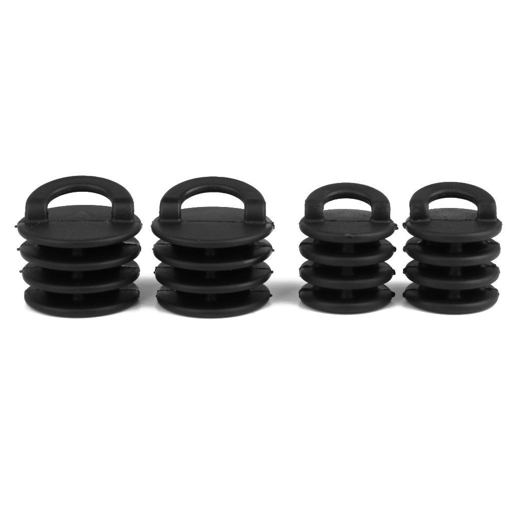 2pcs Small Kayak Marine Boat Scupper Stopper Bungs Drain Holes Accessory