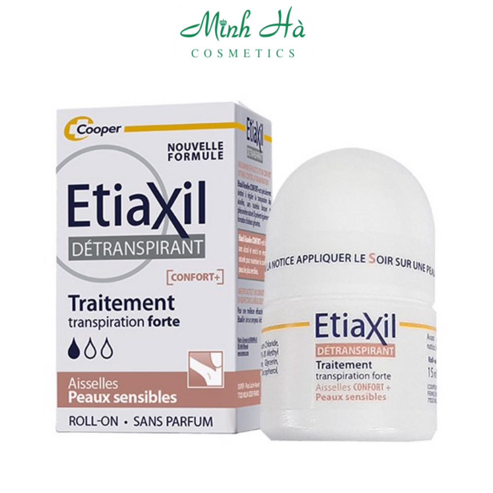 Lăn khử mùi EtiaXil dành cho da nhạy cảm 15ml cho vùng da dưới cánh tay