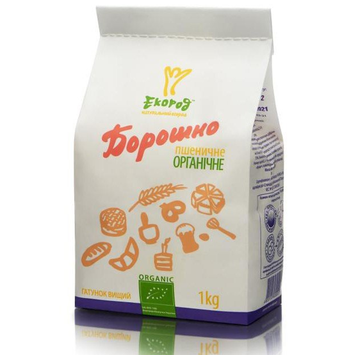 Bột Mì Đa Dụng Hữu Cơ Ecorod All-purpose flour 1kg