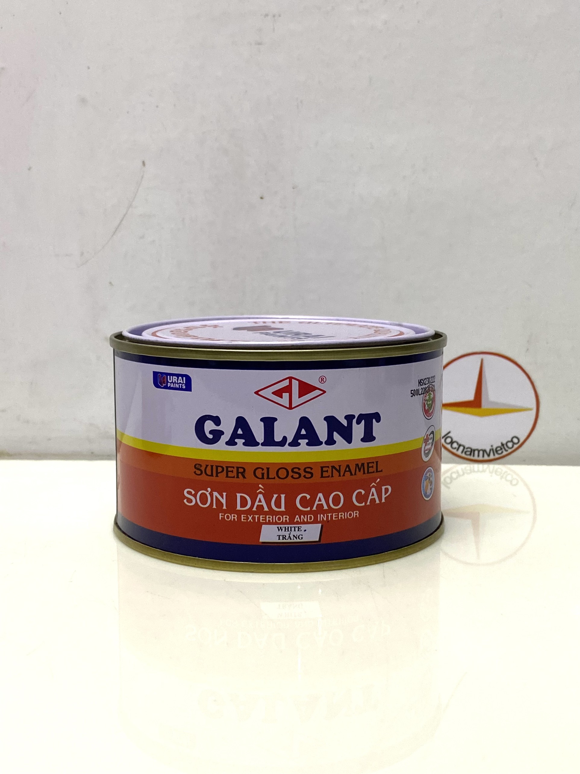 Sơn dầu Galant màu Trắng bóng 500 375ml