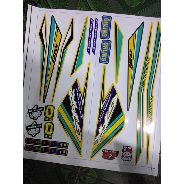 Tem rời winner xanh vàng