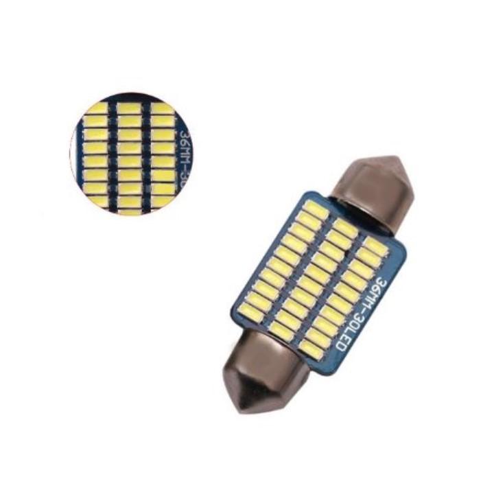 BÓNG LED TRẦN Ô TÔ, XE HƠI 3014-36MM 30 LED DÀNH CHO YOBIS