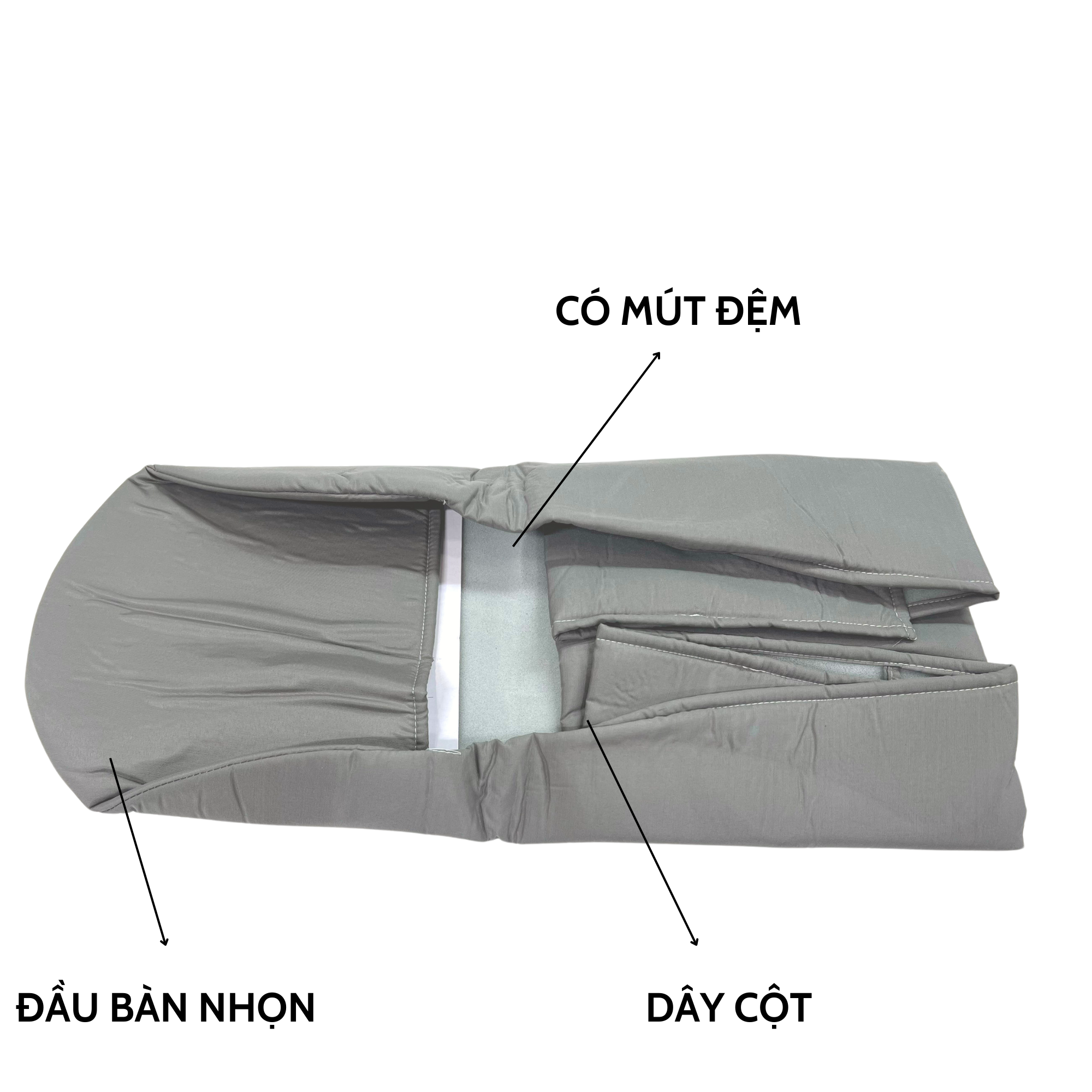 Áo Bọc Bàn Để Ủi Có Mút Kokomega ABU-110 - 33 x 110 Cm (Họa Tiết Ngẫu Nhiên)