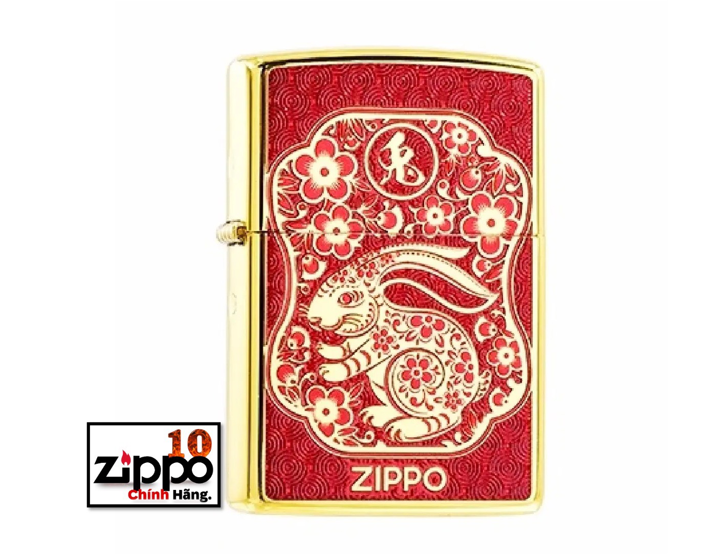 Bật lửa Zippo CZA-2-28 Year of the Rabbit Asia Limited Edition-(Bản giới hạn) Chính hãng 100%