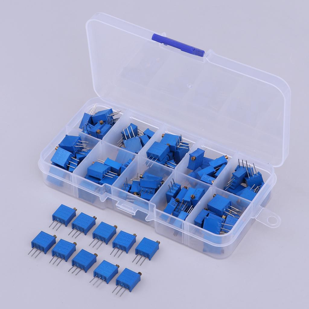 10 Values 3296W Precision Adjustable Resistance
