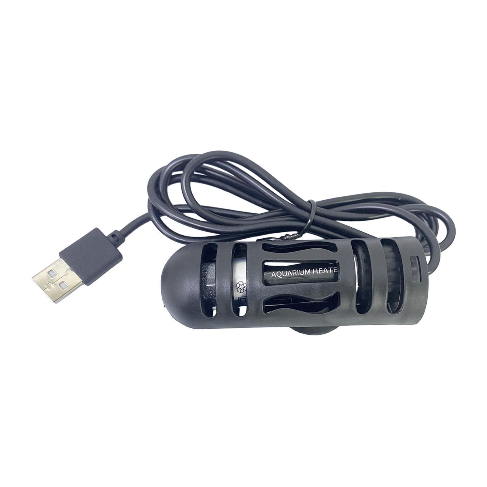 Aquarium Heater Small Fish Tank Heater Digital Display Auto Heating Tool for Pet Drinking Waterer Reptile Aquatic Terrarium