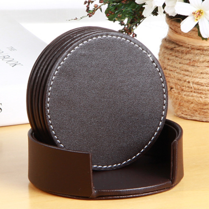 Tấm lót cốc bằng da cao cấp