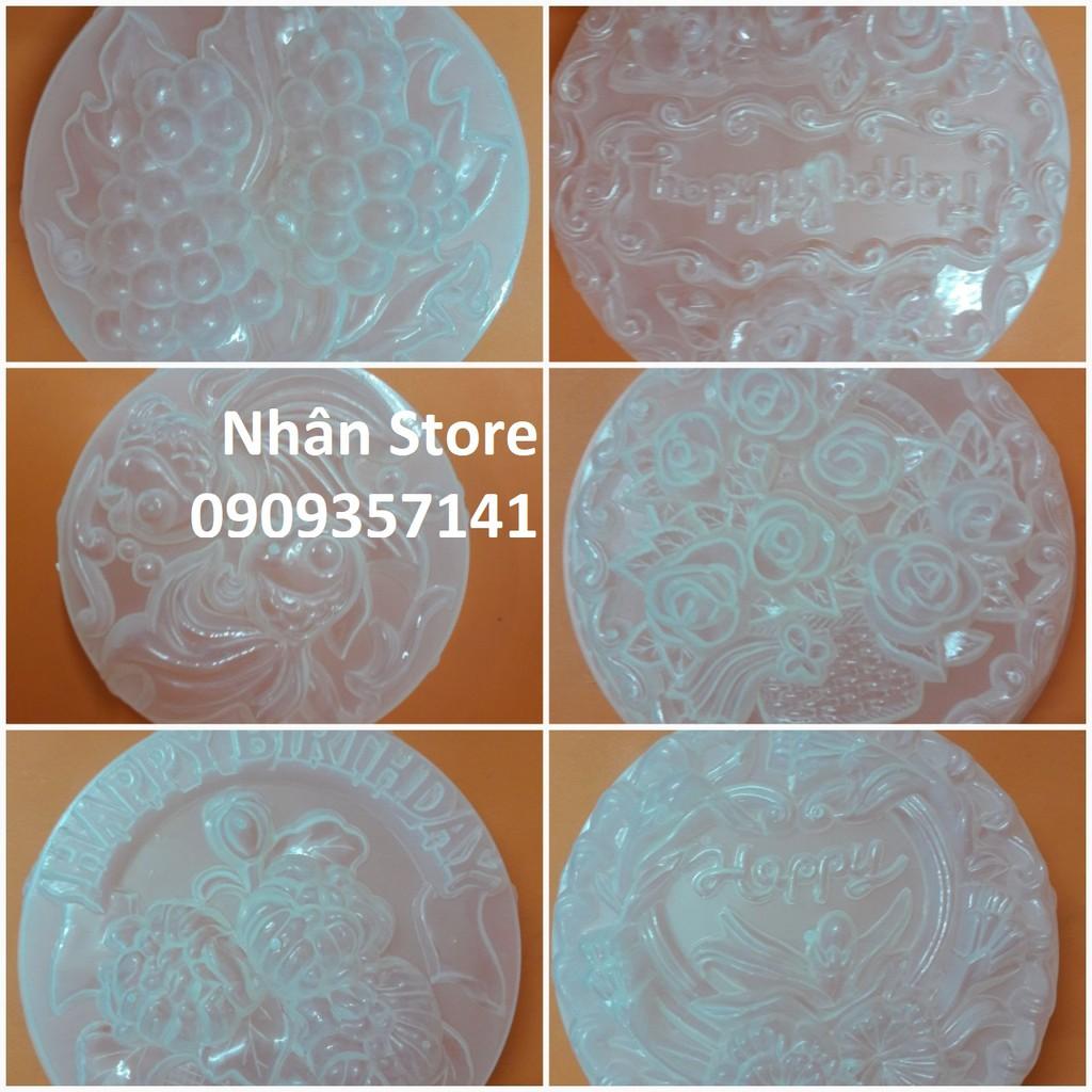 Khuôn rau câu size 25cm (nhiều mẫu)