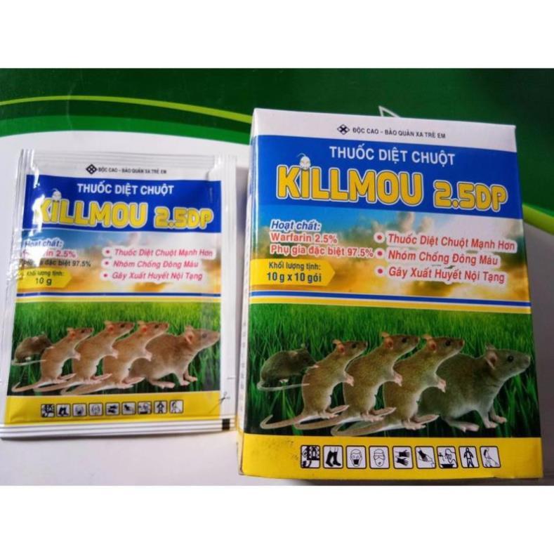 Thuốc diệt chuột Killmou thế hệ mới - ENASAKILLMOU 2,5DP 10g