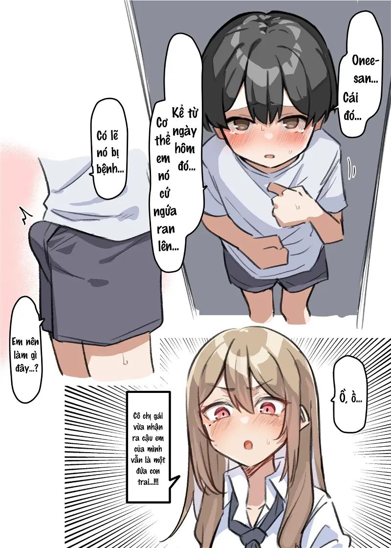 saki-chan cùng cậu em trai shota chapter 2 3