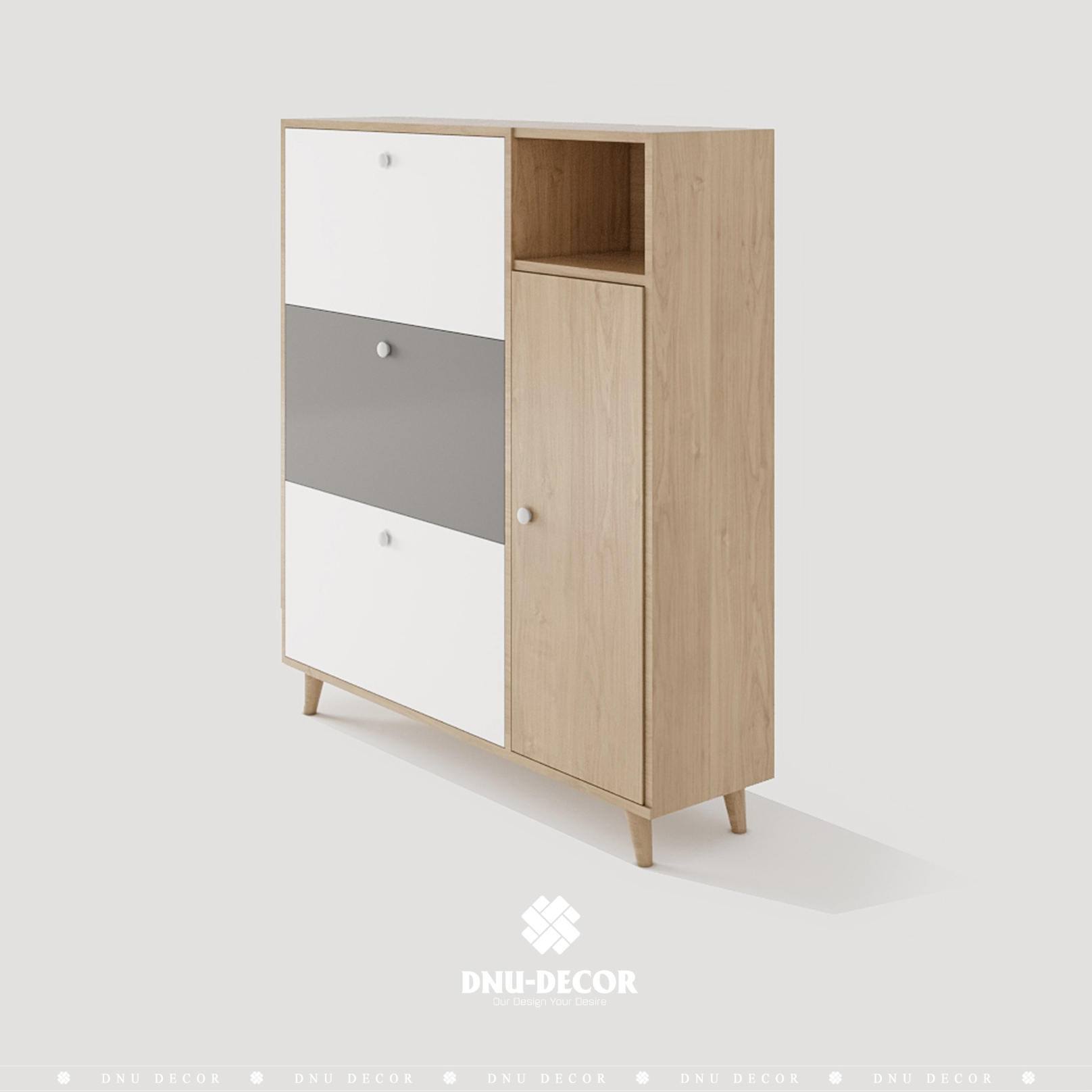 Tủ giày Bento gỗ MDF phong cách Hiện đại/Tối giản/Bắc Âu/Countryside/Taiwan