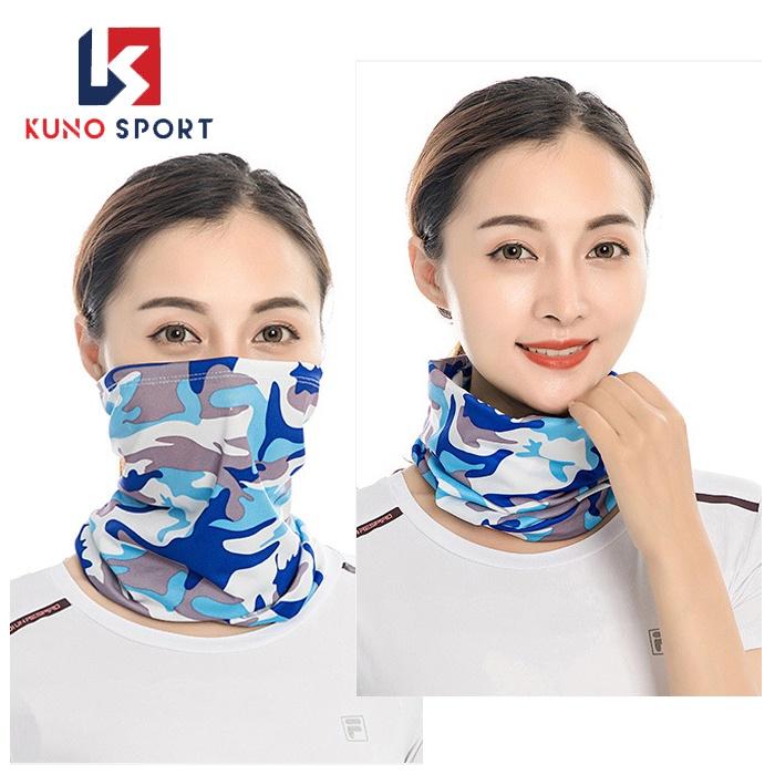 Khăn phượt đa năng KUNOSPORT chống nắng bụi cao cấp, chất liệu vải trơn co dãn nhiều màu lựa chọn