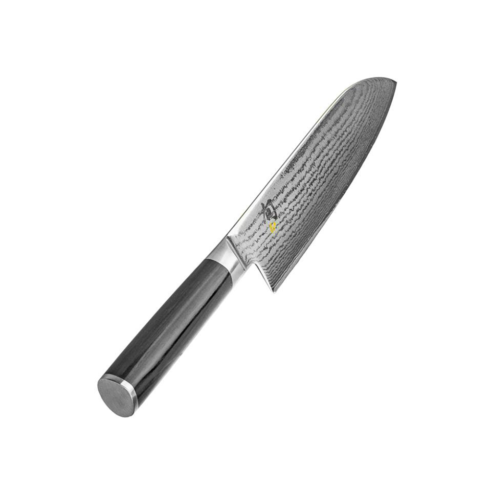 Dao bếp Nhật cao cấp Shun Classic Santoku - Dao thái đa năng thép Damascuss 69 lớp DM0702 (180mm) - Dao bếp Nhật chính hãng