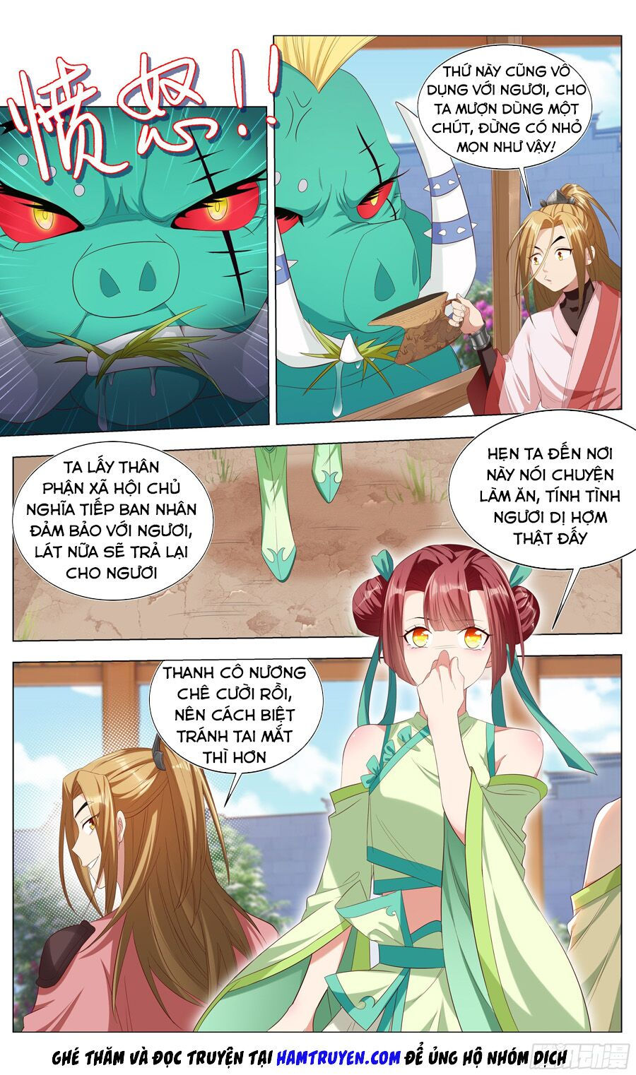 hệ thống ép ta làm nhân vật phản diện chapter 9 1