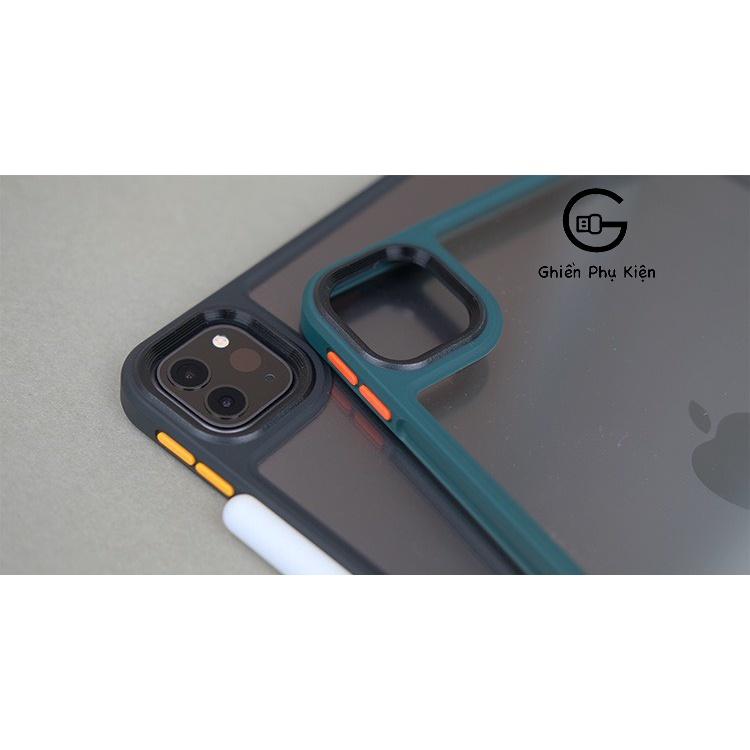 Ốp Lưng Likgus Trong Suốt Viền Màu Dành Cho iPad 10.9/11inch - Hàng Chính Hãng
