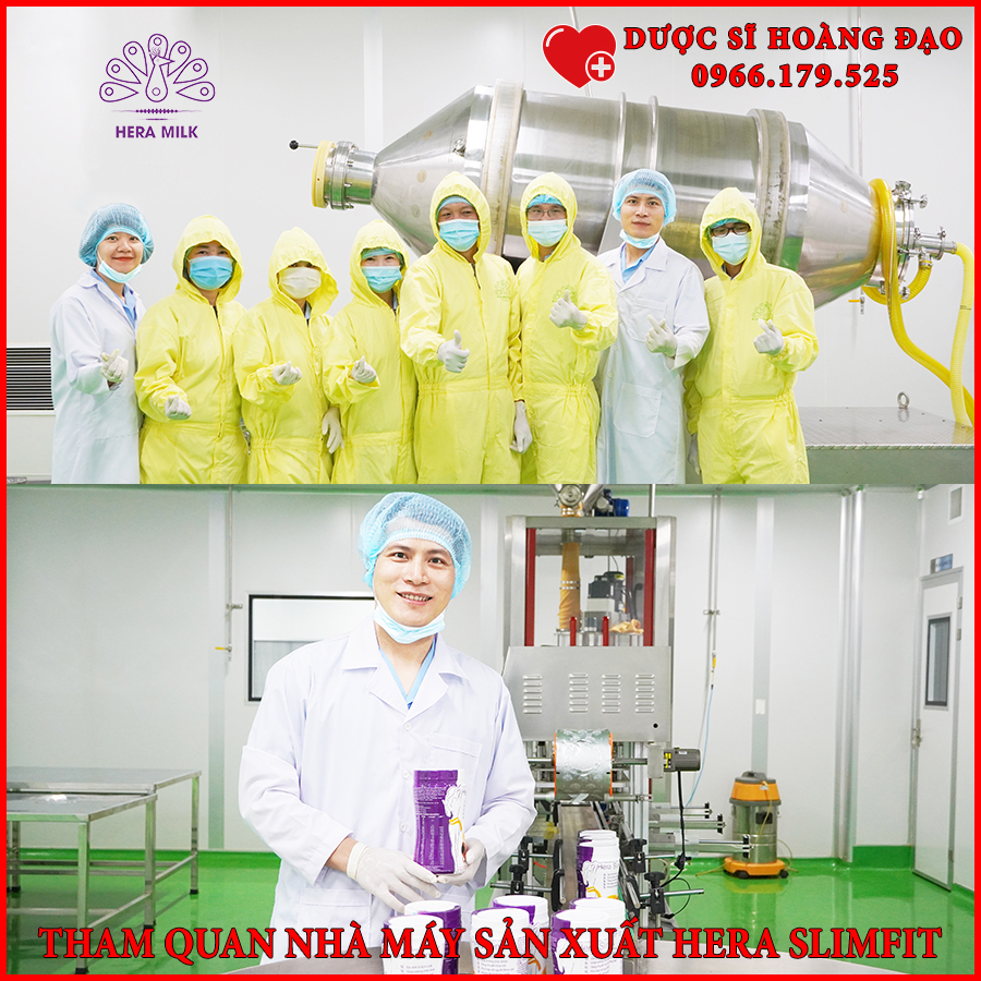 Sữa giảm cân Hera Slimfit 500gr - Giảm 3-7kg/ 1 liệu trình - Hỗ trợ Giảm cân nhanh và an toàn