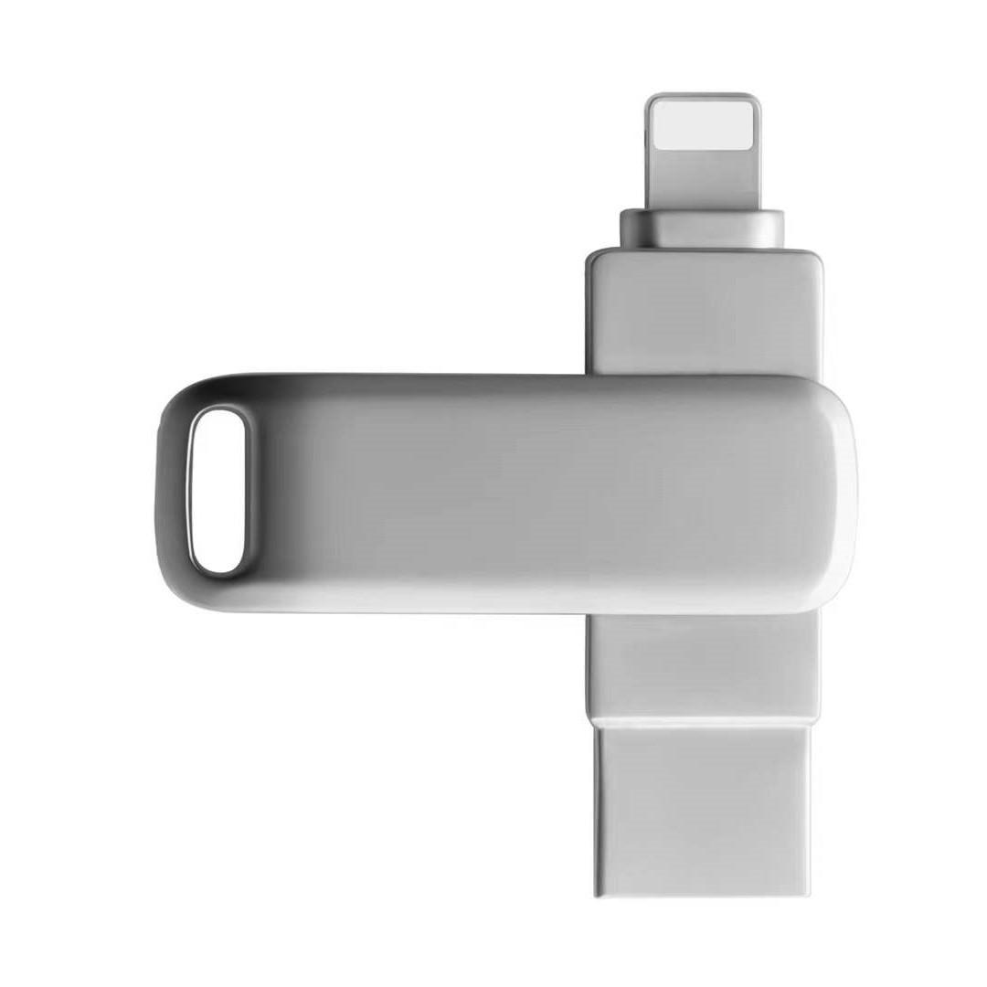 Đĩa U di động giá rẻ nhất 2 trong 1 phù hợp với điện thoại di động Apple iphone Đĩa U OTG1T đĩa U đa chức năng hai trong một 64G