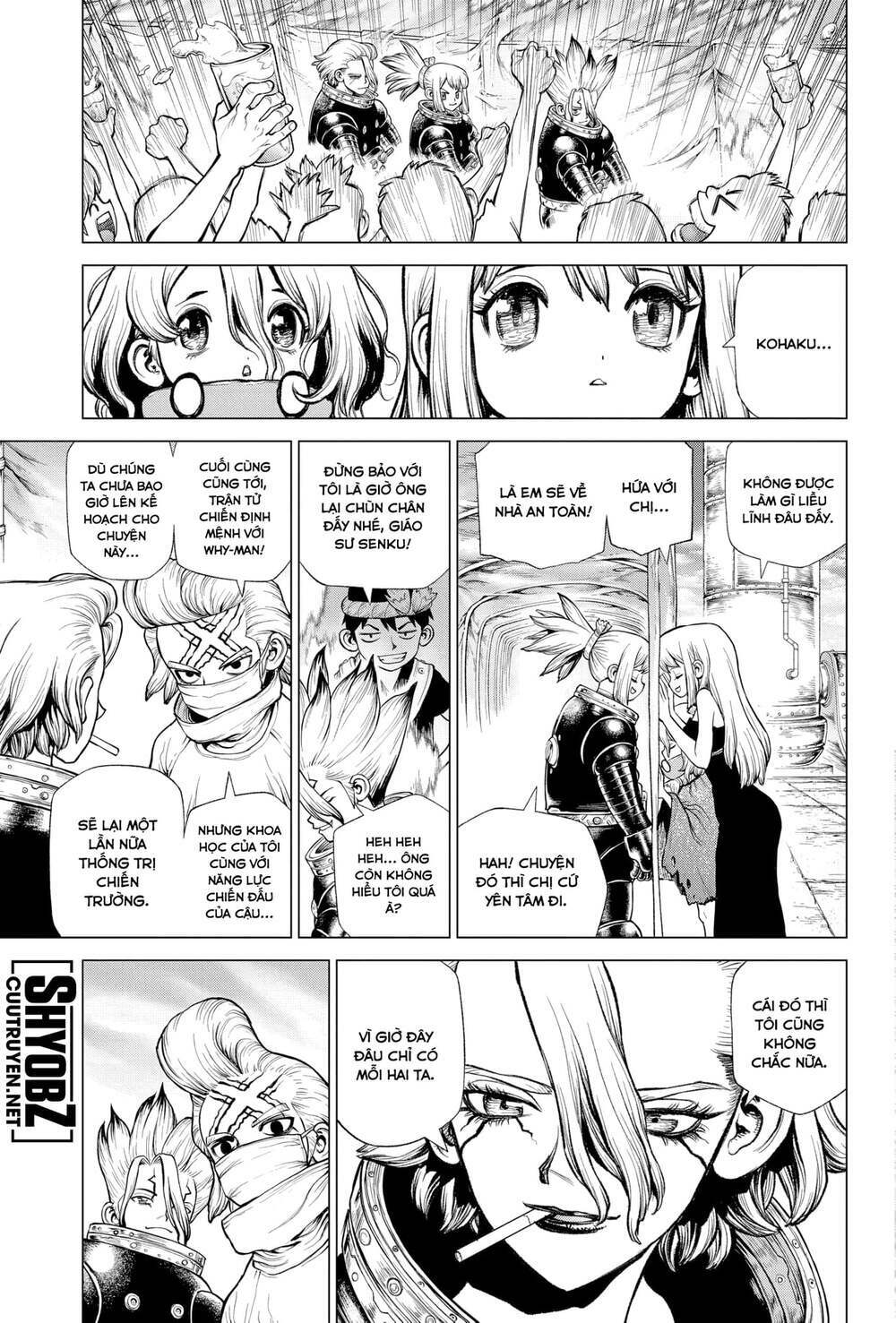 dr.stone - hồi sinh thế giới chapter 223 5