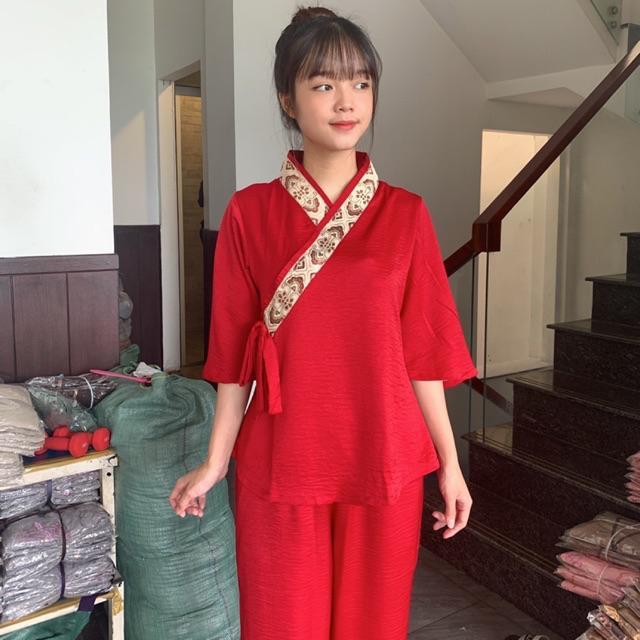 Thời trang nữ đi chùa _ đồ phật giá _ áo lụa cao cấp_bigsize