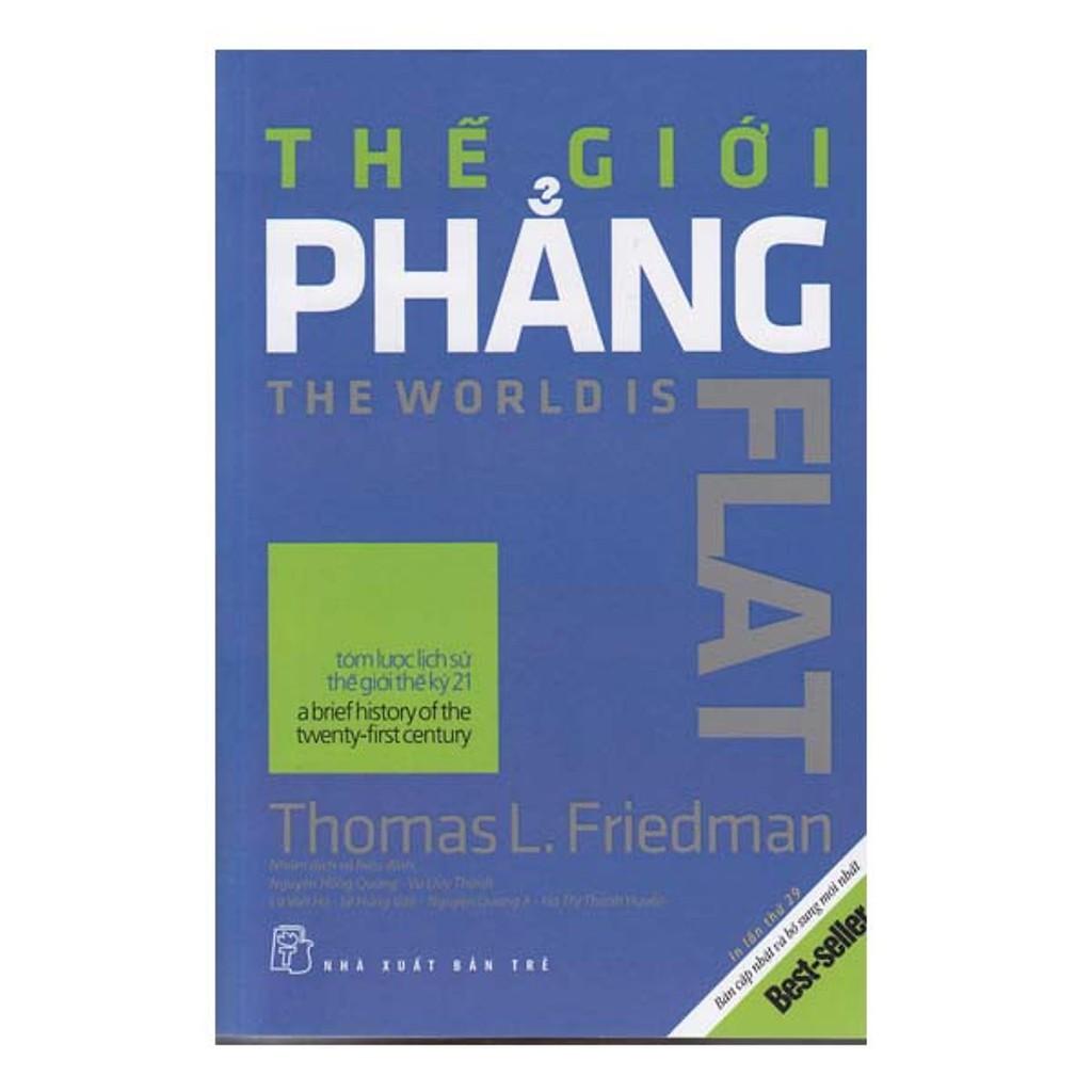 Sách - Thế giới phẳng Thomas Friedman- NXB Trẻ - Bìa Mềm