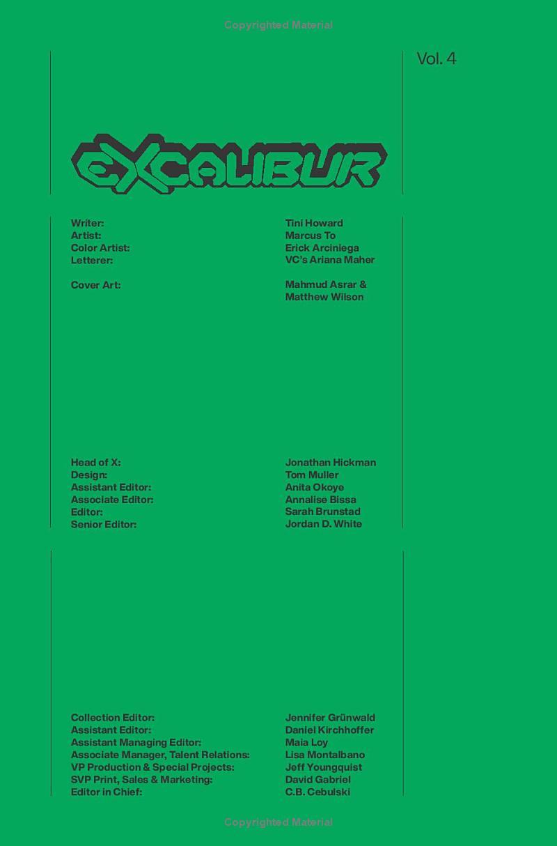 Excalibur Vol. 4