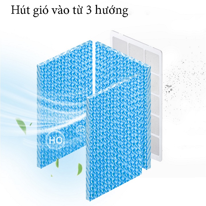 Quạt hơi nước công nghiệp cao cấp dung tích 60.5L