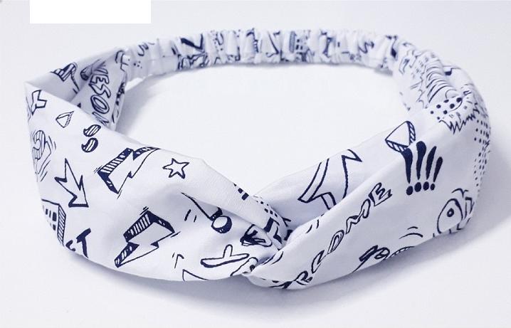 Băng đô Turban nữ vải họa tiết - Combo 3 sản phẩm